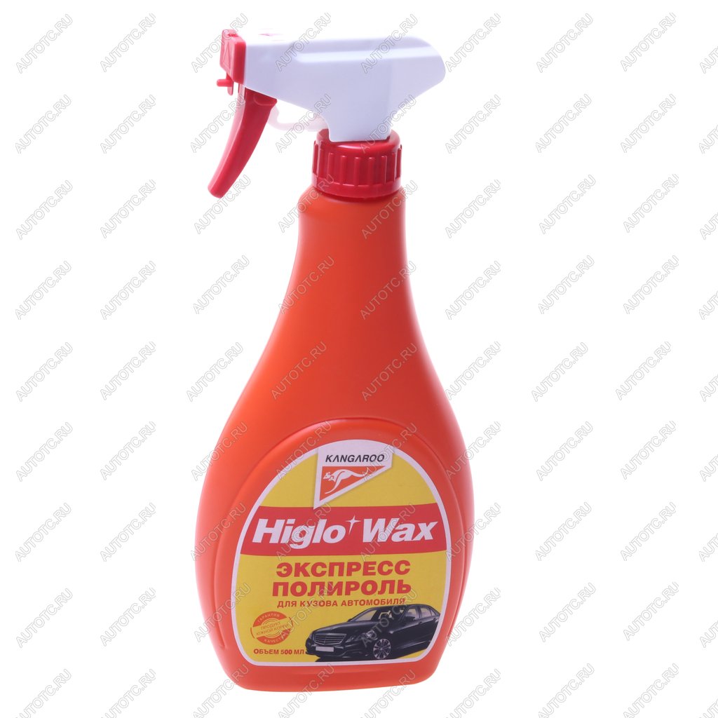 399 р. Полироль кузова ЭКСПРЕСС 500мл Higlo Wax KANGAROO KANGAROO 312665  с доставкой в г. Пермь
