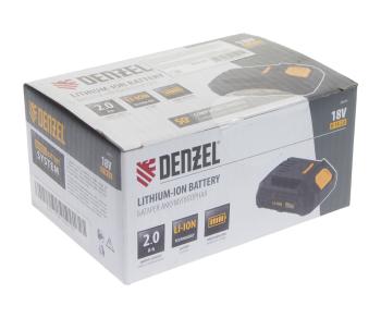 3 899 р. Аккумулятор 18.0V 2.0Ач Li-Ion DENZEL DENZEL 28435  с доставкой в г. Пермь. Увеличить фотографию 5