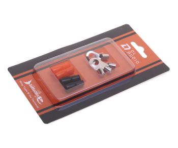 280 р. Клемма силовая комплект DL AUDIO DL AUDIO barracuda ring 8ga  с доставкой в г. Пермь. Увеличить фотографию 1