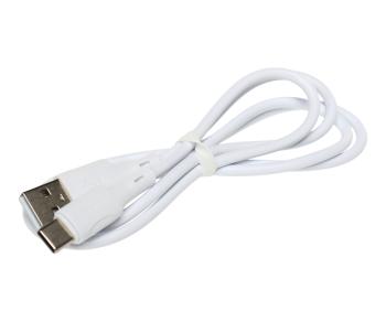 114 р. Кабель USB Type C 1м BOROFONE BOROFONE bx80 белый BOROFONE bx80 белый  с доставкой в г. Пермь. Увеличить фотографию 1