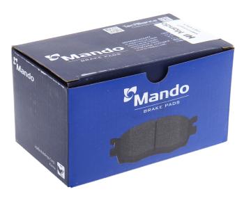 1 699 р. Колодки тормозные BMW X3 (E83),X5 (E53),E46 (2.53.0) задние (4шт.) MANDO MANDO mbf015407  с доставкой в г. Пермь. Увеличить фотографию 5