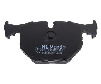 1 699 р. Колодки тормозные BMW X3 (E83),X5 (E53),E46 (2.53.0) задние (4шт.) MANDO MANDO mbf015407  с доставкой в г. Пермь. Увеличить фотографию 3