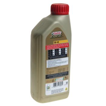 1 569 р. Масло моторное EDGE TITANIUM dexos2 5W40 C3SNCF синт.1л CASTROL CASTROL 15e696  с доставкой в г. Пермь. Увеличить фотографию 2