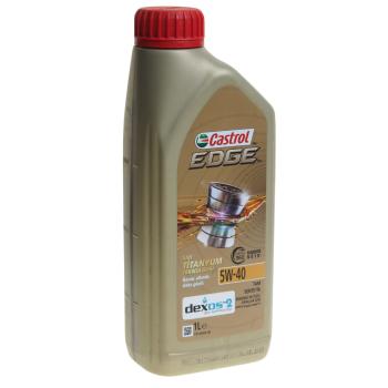 1 569 р. Масло моторное EDGE TITANIUM dexos2 5W40 C3SNCF синт.1л CASTROL CASTROL 15e696  с доставкой в г. Пермь. Увеличить фотографию 1