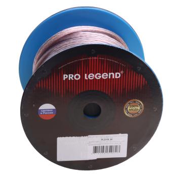 3 599 р. Кабель акустический 9Ga (2х6мм) 20м PRO LEGEND PRO LEGEND pl3118_20 бухта  с доставкой в г. Пермь. Увеличить фотографию 1