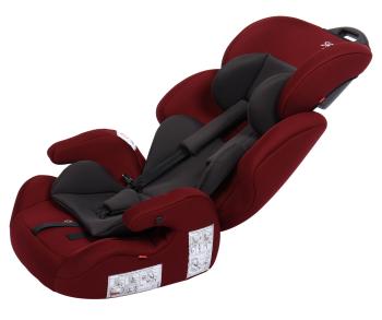 10 699 р. Автокресло детское 9-36кг (I-II-III) 1-12лет вишня люкс Isofix Стар SIGER SIGER kres4028  с доставкой в г. Пермь. Увеличить фотографию 3