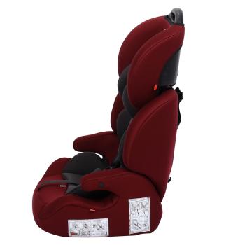 10 699 р. Автокресло детское 9-36кг (I-II-III) 1-12лет вишня люкс Isofix Стар SIGER SIGER kres4028  с доставкой в г. Пермь. Увеличить фотографию 2