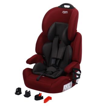 10 699 р. Автокресло детское 9-36кг (I-II-III) 1-12лет вишня люкс Isofix Стар SIGER SIGER kres4028  с доставкой в г. Пермь. Увеличить фотографию 1