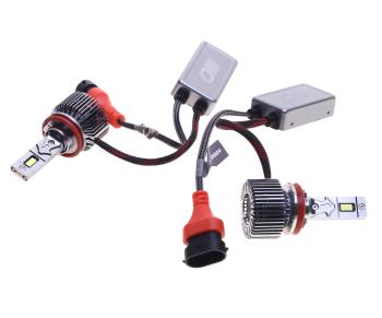 5 449 р. Лампа светодиодная 1224V H11 PGJ19-2 5500K (2шт.) OPTIMA OPTIMA a-h11  с доставкой в г. Пермь. Увеличить фотографию 1