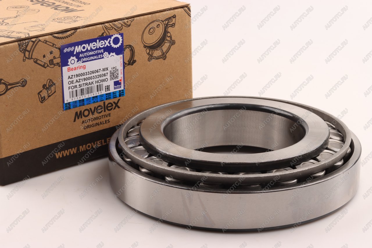 2 499 р. Подшипник ступицы SITRAK HOWO задней внутренний MOVELEX MOVELEX az190003326067-mx MOVELEX az190003326067-mx  с доставкой в г. Пермь