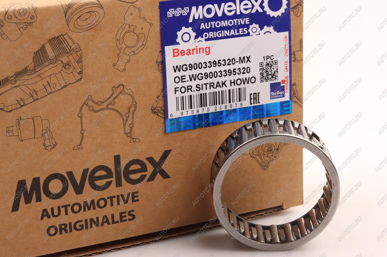 148 р. Подшипник SITRAK HOWO игольчатый (K455320) MOVELEX MOVELEX wg9003395320-mx MOVELEX wg9003395320-mx  с доставкой в г. Пермь
