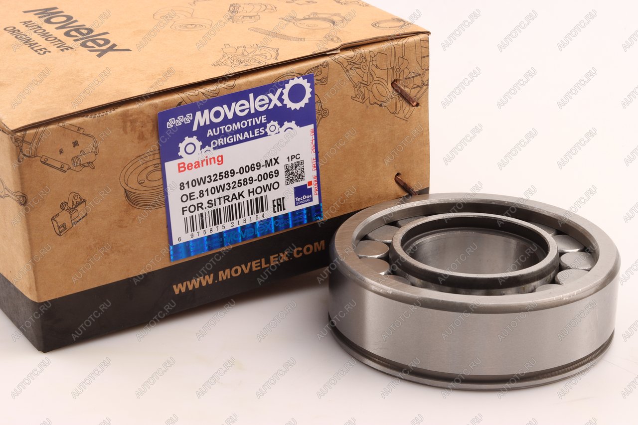 1 399 р. Подшипник SITRAK HOWO редуктора MOVELEX MOVELEX 810w325890069-mx MOVELEX 810w325890069-mx  с доставкой в г. Пермь