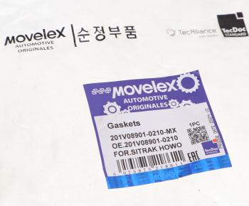 86 р. Прокладка SITRAK HOWO дв.MC11 турбокомпрессора MOVELEX MOVELEX 201v089010210-mx MOVELEX 201v089010210-mx  с доставкой в г. Пермь. Увеличить фотографию 3