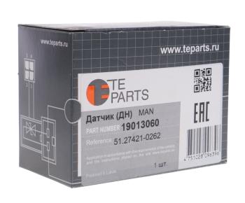 9 899 р. Датчик давления масла MAN дв.D2866,2066 TE PARTS TE PARTS 19013060 TE PARTS 19013060  с доставкой в г. Пермь. Увеличить фотографию 3
