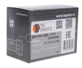 6 199 р. Датчик давления воздуха MAN F2000 тормозной системы TE PARTS TE PARTS 12010246 TE PARTS 12010246  с доставкой в г. Пермь. Увеличить фотографию 3
