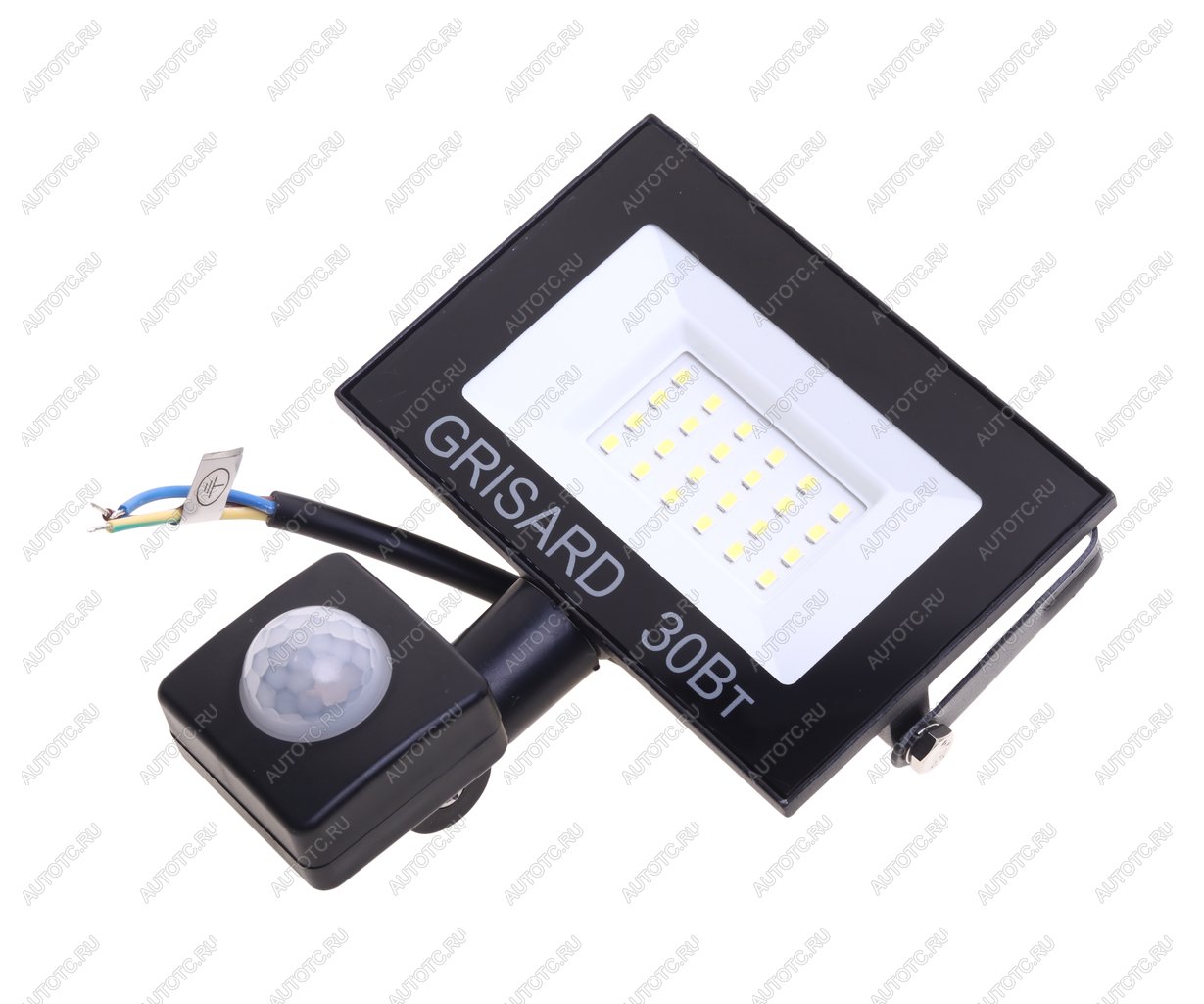 1 099 р. Светильник светодиодный 220V 30W 6500K с датчиком движения черный GRISARD ELECTRIC GRISARD ELECTRIC gre-004-0017 GRISARD ELECTRIC gre-004-0017  с доставкой в г. Пермь