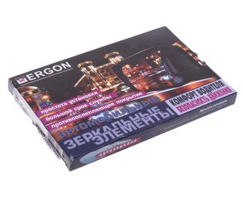 1 279 р. Элемент зеркальный KIA Ceed (12-) левый сферический с подогревом ERGON ERGON 50121308 ERGON 50121308  с доставкой в г. Пермь. Увеличить фотографию 3