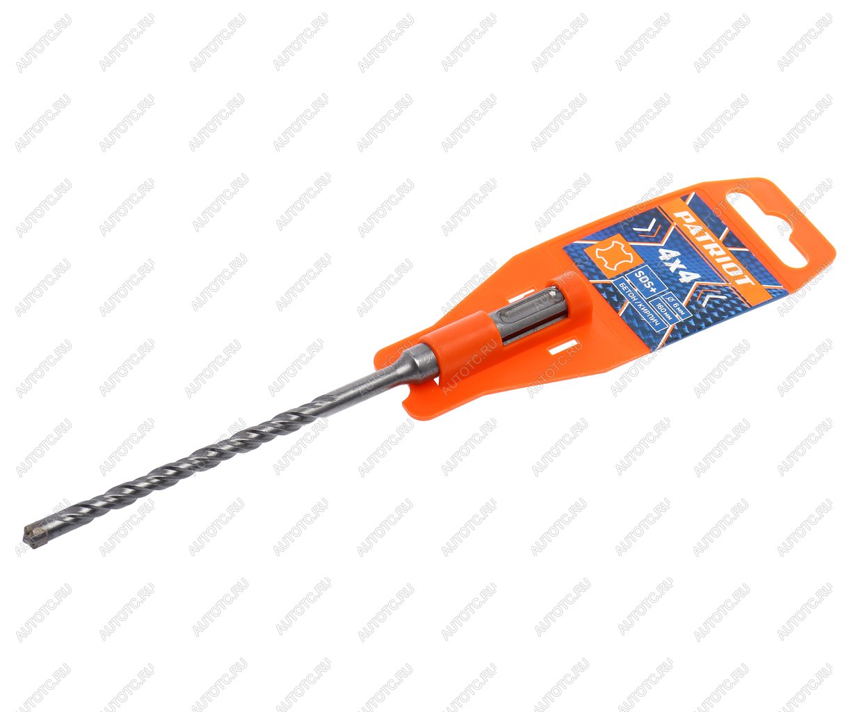 148 р. Бур SDS+ 6.0х160мм PATRIOT PATRIOT 812010025 PATRIOT 812010025  с доставкой в г. Пермь
