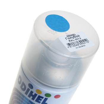 299 р. Краска голубая RAL5012 алкидная аэрозоль 520мл ODIHEL ODIHEL ral5012a ODIHEL ral5012a  с доставкой в г. Пермь. Увеличить фотографию 2