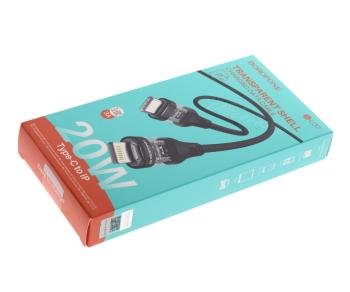 379 р. Кабель iPhone (5-)-USB Type C 1.2м BOROFONE BOROFONE bu37 black  с доставкой в г. Пермь. Увеличить фотографию 3