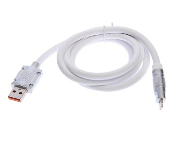 399 р. Кабель USB Type C 1.2м белый XO XO nb227 white  с доставкой в г. Пермь. Увеличить фотографию 2