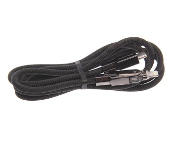 379 р. Кабель iPhone (5-)-USB Type C 1.2м BOROFONE BOROFONE bu41 black  с доставкой в г. Пермь. Увеличить фотографию 2