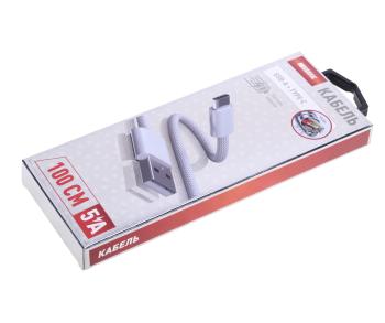 289 р. Кабель USB Type C 1м WIIIX WIIIX cb-555tc-look-10w  с доставкой в г. Пермь. Увеличить фотографию 2
