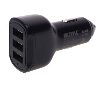 459 р. Устройство зарядное в прикуриватель 3USB 12V WIIIX WIIIX ucc-5-3-01-qc-ant  с доставкой в г. Пермь. Увеличить фотографию 1