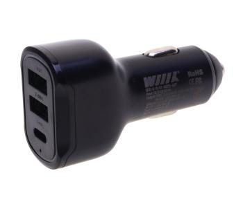 699 р. Устройство зарядное в прикуриватель 3USB 12V WIIIX WIIIX ucc-5-3-01-qcpd-ant  с доставкой в г. Пермь. Увеличить фотографию 2