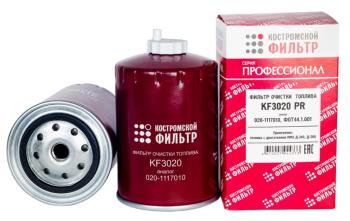 629 р. Фильтр топливный ЗИЛ-5301,МТЗ тонкой очистки (дв.ММЗ-245) Профессионал КОСТРОМСКОЙ ФИЛЬТР КП Автофильтр kf3020 pr  с доставкой в г. Пермь. Увеличить фотографию 2