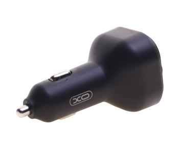 879 р. Устройство зарядное в прикуриватель с трансмиттером (bluetooth,hands free) XO XO bcc18 black  с доставкой в г. Пермь. Увеличить фотографию 2