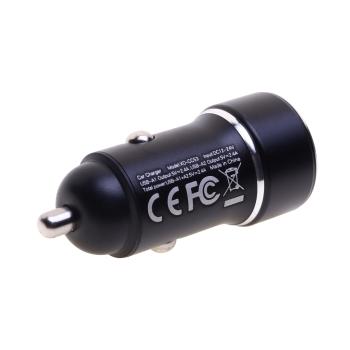 299 р. Устройство зарядное в прикуриватель 2USB 12V XO XO cc53 black  с доставкой в г. Пермь. Увеличить фотографию 2