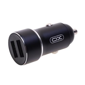 299 р. Устройство зарядное в прикуриватель 2USB 12V XO XO cc53 black  с доставкой в г. Пермь. Увеличить фотографию 1