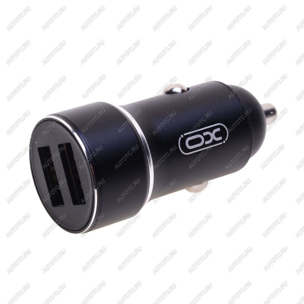 299 р. Устройство зарядное в прикуриватель 2USB 12V XO XO cc53 black  с доставкой в г. Пермь