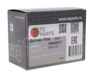 4 269 р. Датчик DAF 85CF положения педали газа TE PARTS TE PARTS 18060517  с доставкой в г. Пермь. Увеличить фотографию 3