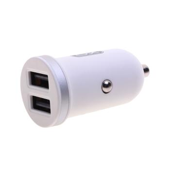 299 р. Устройство зарядное в прикуриватель 2USB 12V XO XO cc18 white  с доставкой в г. Пермь. Увеличить фотографию 1