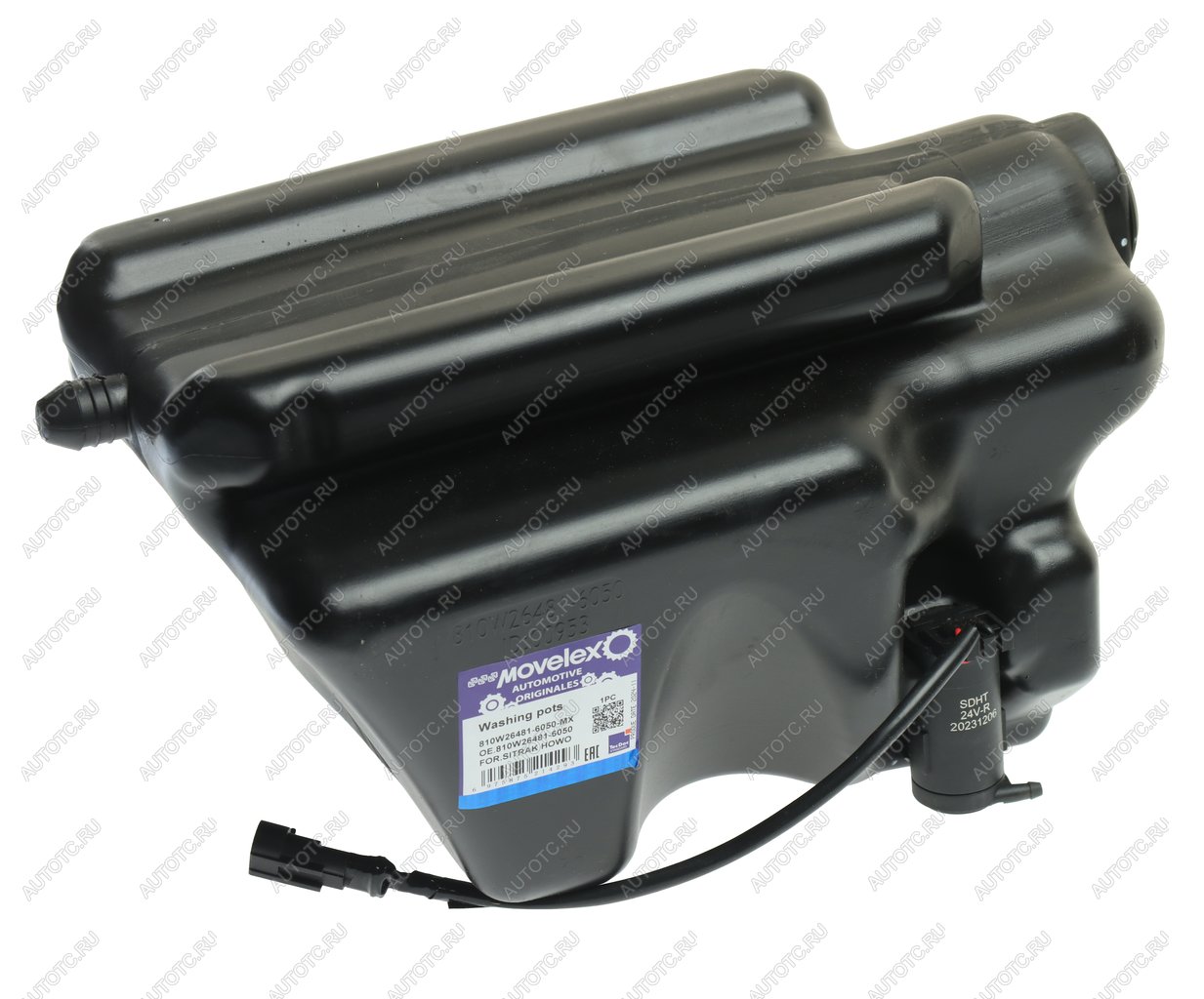 1 799 р. Бачок омывателя SITRAK HOWO в сборе с насосом MOVELEX MOVELEX 810w264816050-mx  с доставкой в г. Пермь