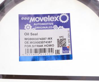 359 р. Сальник SITRAK HOWO ступицы передней (140х160х11мм) MOVELEX MOVELEX wg9003074387-mx  с доставкой в г. Пермь. Увеличить фотографию 3