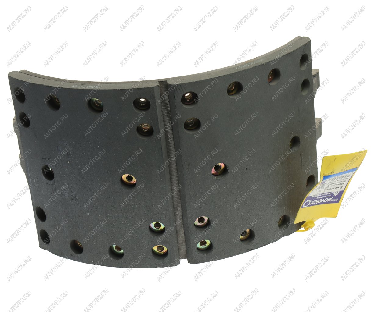 3 399 р. Колодки тормозные SITRAK HOWO задние с накладками (1шт.) MOVELEX MOVELEX az9231342072-mx  с доставкой в г. Пермь