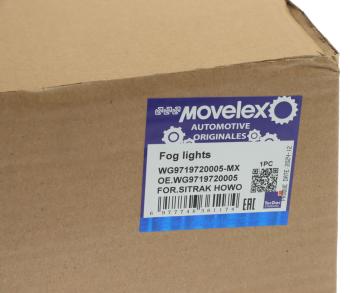1 499 р. Фара SITRAK HOWO противотуманная левая MOVELEX MOVELEX wg9719720005-mx  с доставкой в г. Пермь. Увеличить фотографию 5