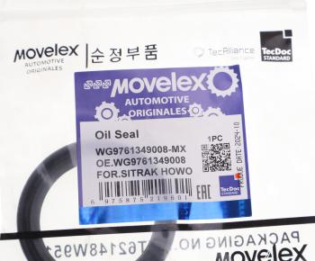 145 р. Сальник SITRAK HOWO вала тормозного переднего (41х55х9мм) MOVELEX MOVELEX wg9761349008-mx  с доставкой в г. Пермь. Увеличить фотографию 3