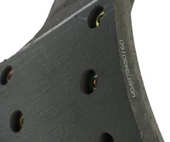 3 899 р. Колодка тормозная SITRAK HOWO передняя левая с накладками (мост VGD95) (1шт.) MOVELEX MOVELEX az9761451160-mx  с доставкой в г. Пермь. Увеличить фотографию 4