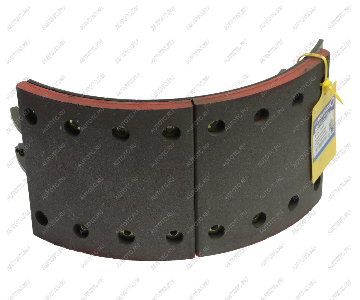 4 399 р. Колодки тормозные SITRAK HOWO задние с накладками (1шт.) MOVELEX MOVELEX az9231340200-mx  с доставкой в г. Пермь