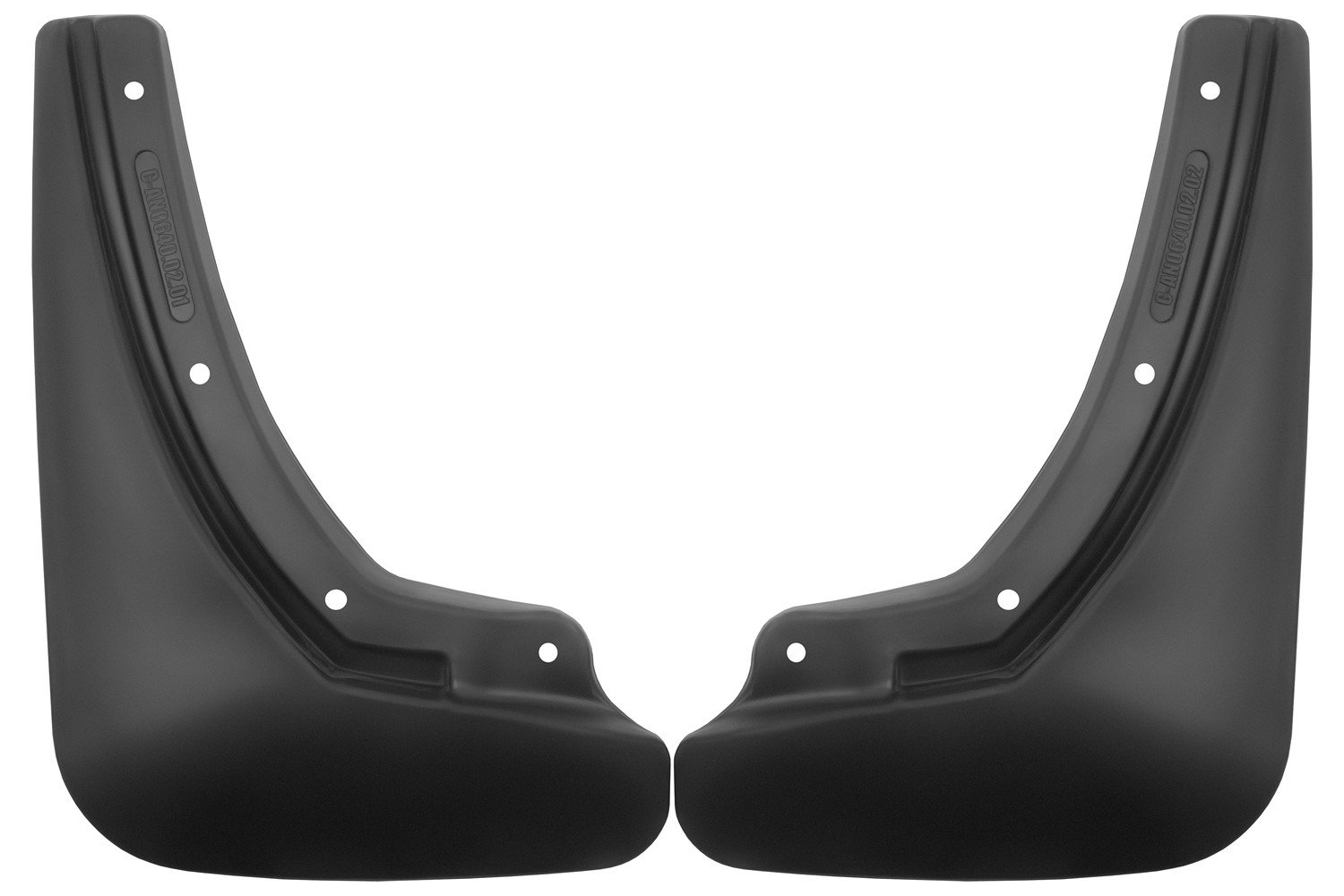 989 р. Брызговики задние подходят для  FORTHING T5 Evo  2023 -  2 шт.(standard)   Фортинг Т5 Эво REIN rein.an0640.e13  с доставкой в г. Пермь
