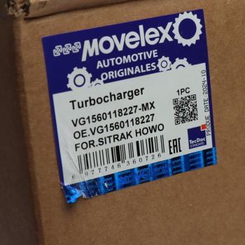 24 999 р. Турбокомпрессор SITRAK HOWO дв.WD615 MOVELEX MOVELEX vg1560118227-mx  с доставкой в г. Пермь. Увеличить фотографию 8