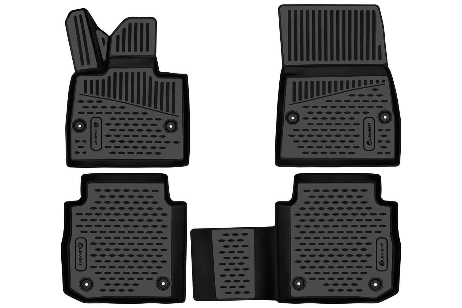 2 679 р. Коврики 3D в салон подходят для Aito M5 2022 - 4шт. (полиуретан)  Аито М5 Element element3da67723210k  с доставкой в г. Пермь