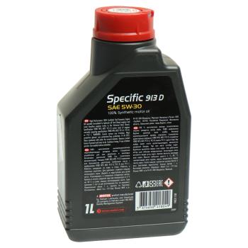 1 679 р. Масло моторное SPECIFIC 913D 5W30 синт.1л MOTUL MOTUL 113225  с доставкой в г. Пермь. Увеличить фотографию 2