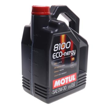 6 999 р. Масло моторное 8100 ECO-NERGY 0W30 синт.5л MOTUL MOTUL 113555  с доставкой в г. Пермь. Увеличить фотографию 1