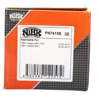3 689 р. Колодки тормозные SUBARU Forester,Legacy,Impreza задние (Sport) (4шт.) NIBK NIBK pn7415s  с доставкой в г. Пермь. Увеличить фотографию 4