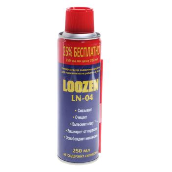 244 р. Смазка универсальная проникающая LN-04 250мл LOOZEN LOOZEN ln04250  с доставкой в г. Пермь. Увеличить фотографию 1